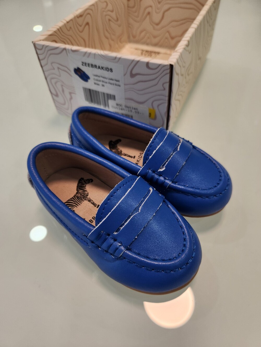 Baby Pre-Walker Shoes- Cobalt Blue